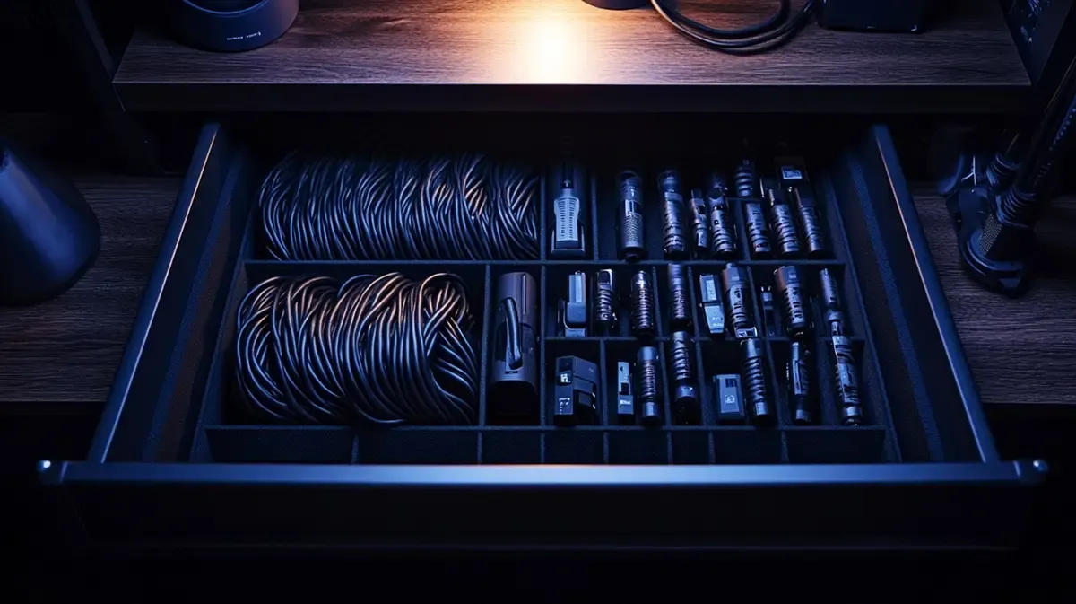 Органайзер Кабелів та Перехідників - Техніка та Інструменти